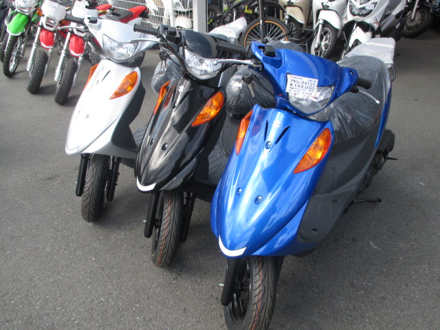 スズキ アドレスV125 入荷! | モトショップシロタ