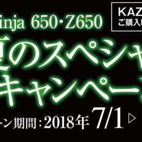 Kawasaki Ninja650・Z650 低金利キャンペーン Kawasaki Ninja650・Z650 低金利キャンペーン